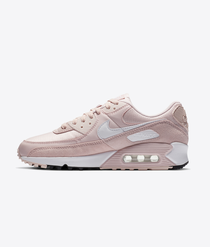 W AIR MAX 90 'BARELY ROSE/WHITE-BLACK'