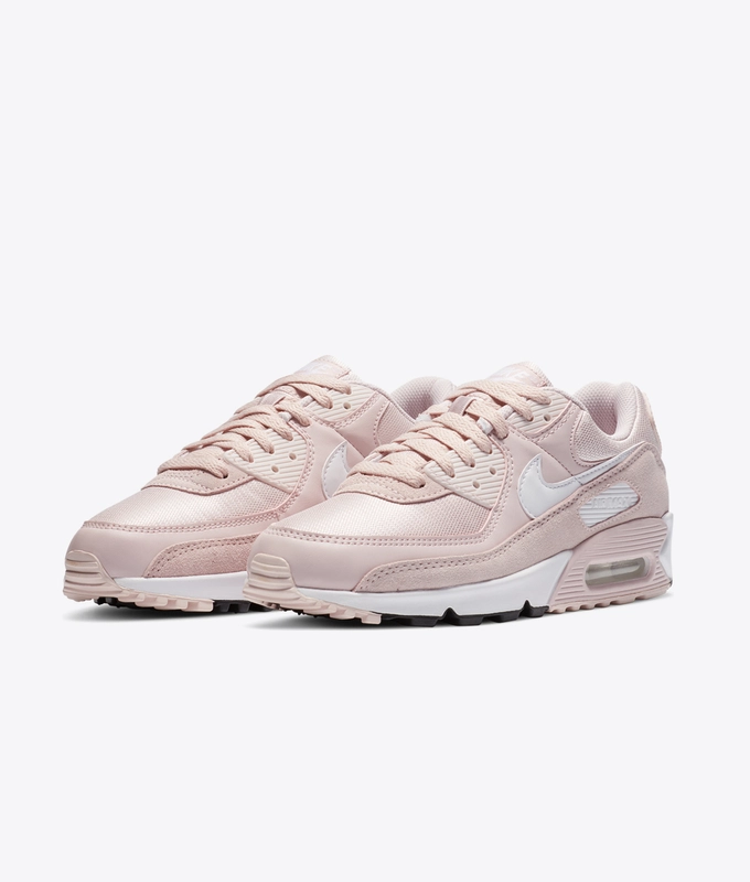 W AIR MAX 90 'BARELY ROSE/WHITE-BLACK'