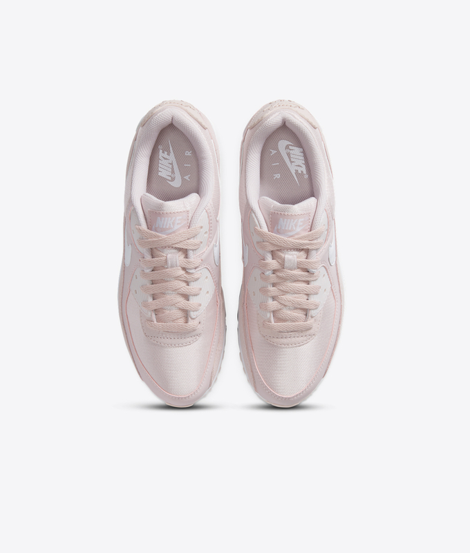 W AIR MAX 90 'BARELY ROSE/WHITE-BLACK'