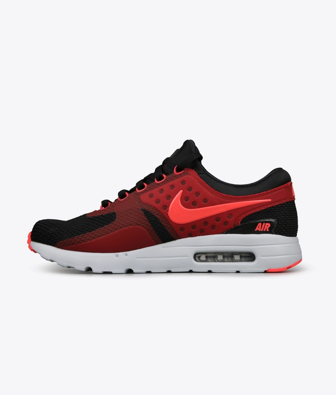 AIR MAX ZERO ESSENTIAL 'BLACK/BRIGHT CRIMSON-GYM RED'