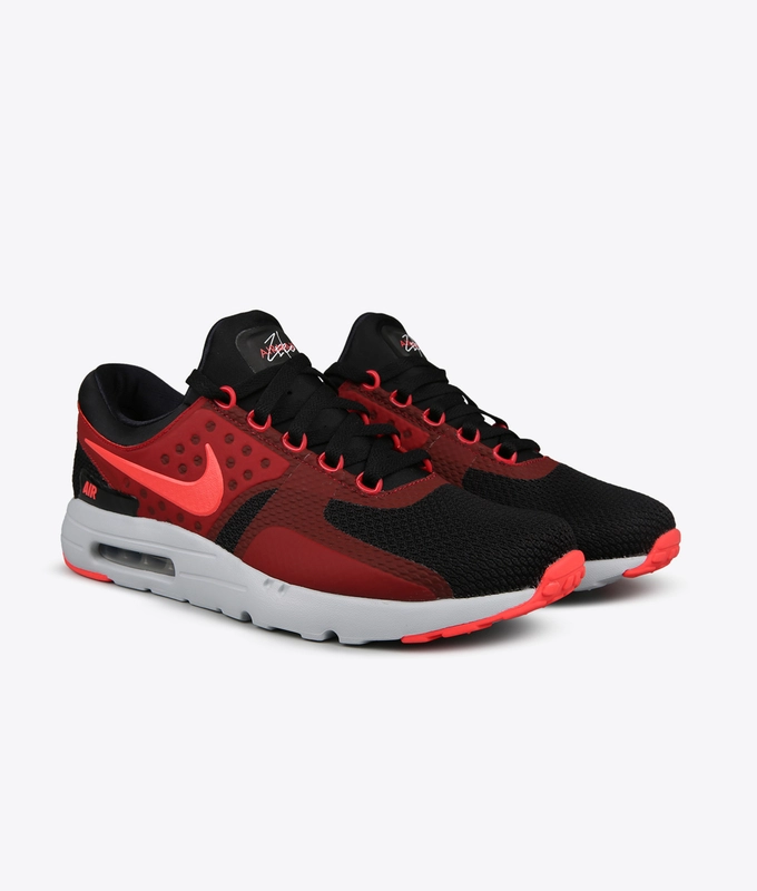 AIR MAX ZERO ESSENTIAL 'BLACK/BRIGHT CRIMSON-GYM RED'
