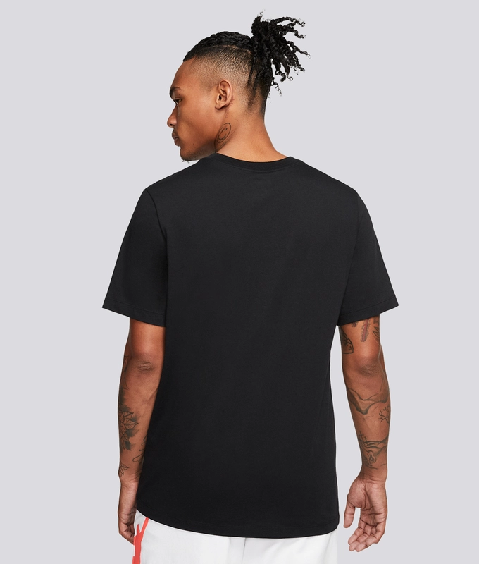 M J SS CTN JRDN Air Jordan WRDMRK 'BLACK/INFRARED 23'