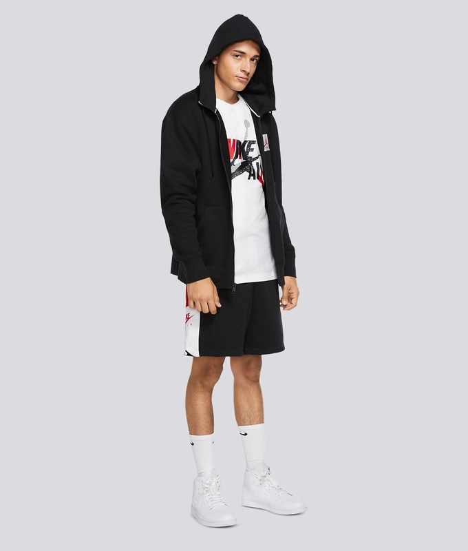 M J LGC 1 SHORT 'BLACK/UNIVERSITY RED/UNIVERSITY RED'