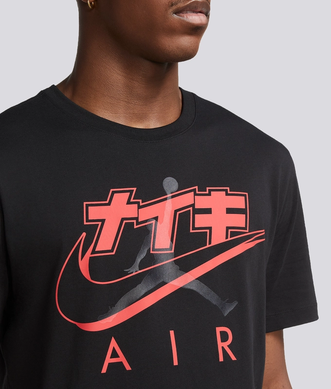 M J LGC 1 SS TEE 1 'BLACK'