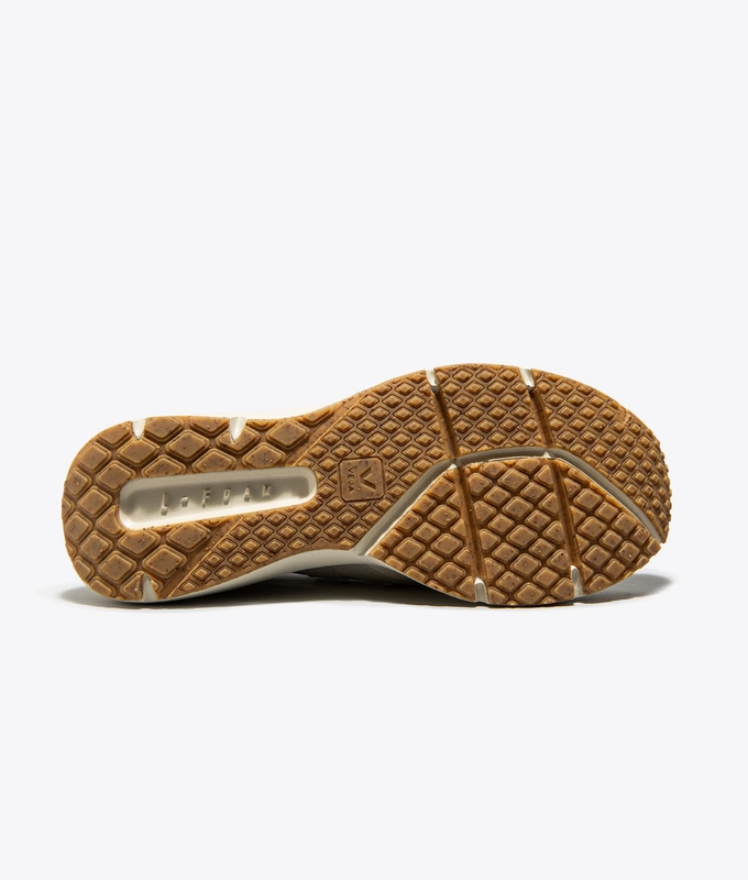 X RICK OWENS V-KNIT RUNNER MID  'BUTTER'