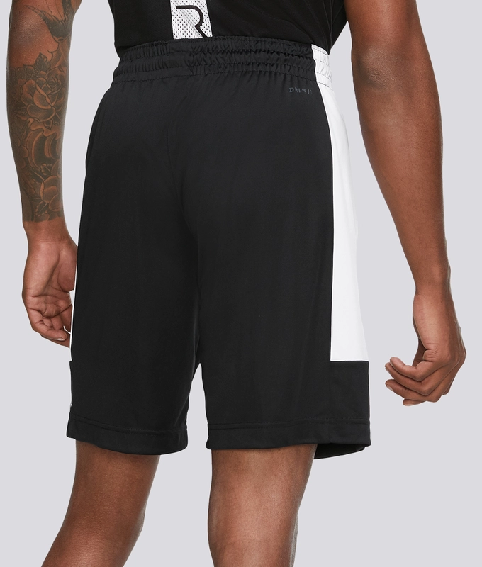 M J Air Jordan DRI-FIT SHORT 'BLACK/WHITE/WHITE'