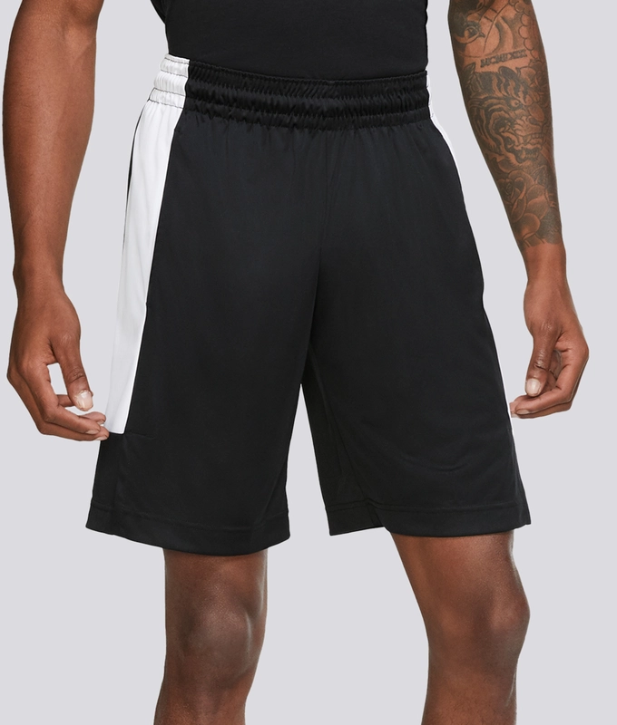 M J Air Jordan DRI-FIT SHORT 'BLACK/WHITE/WHITE'