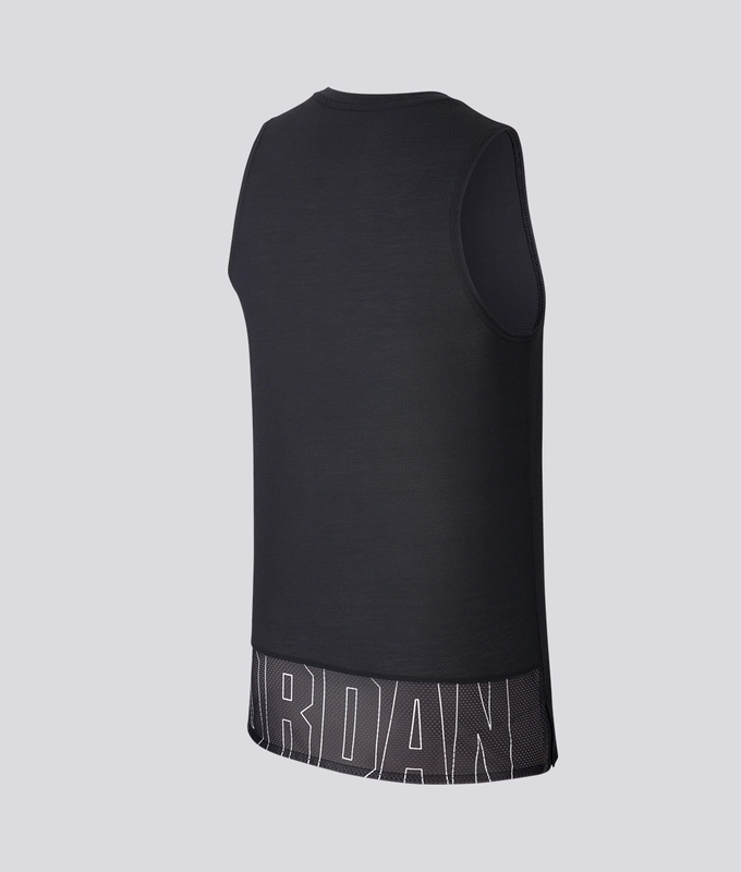 M J 23ALPHA JSY 'BLACK/WHITE'