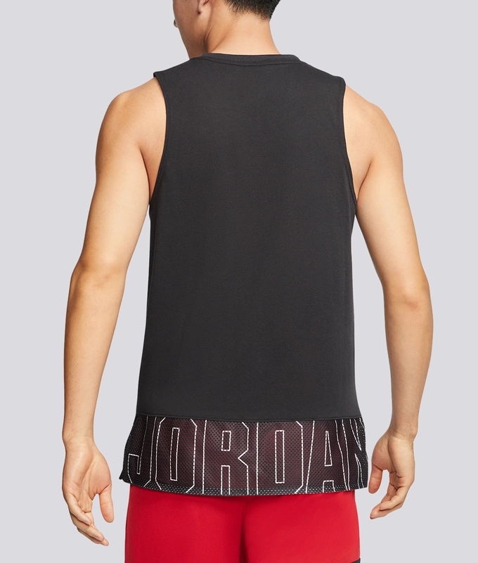 M J 23ALPHA JSY 'BLACK/WHITE'