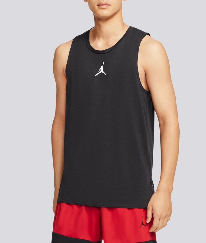 M J 23ALPHA JSY 'BLACK/WHITE'