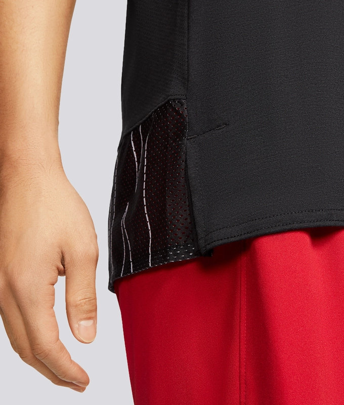 M J 23ALPHA JSY 'BLACK/WHITE'