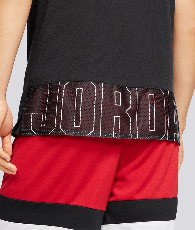 M J 23ALPHA JSY 'BLACK/WHITE'