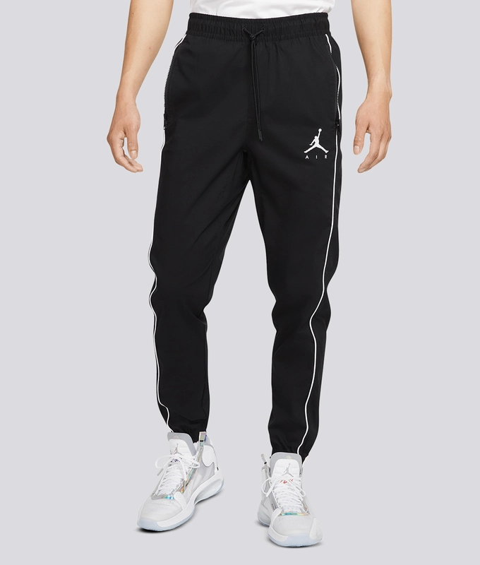 M J JUMPMAN WVN PANT 'BLACK/WHITE'