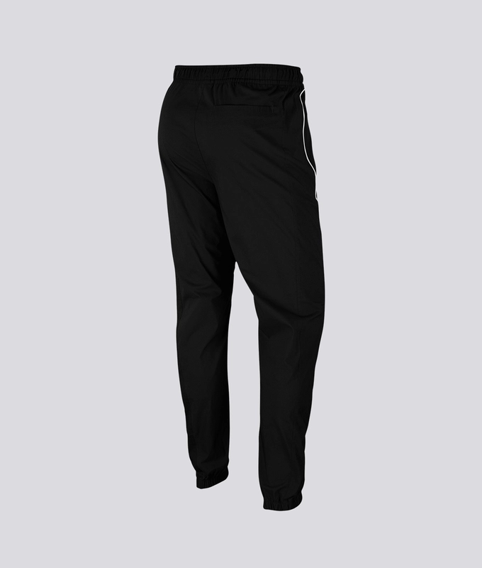 M J JUMPMAN WVN PANT 'BLACK/WHITE'
