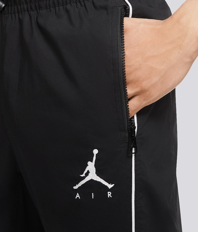 M J JUMPMAN WVN PANT 'BLACK/WHITE'