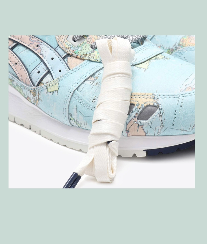 ASICS TIGER X ATMOS GEL-LYTE III 'WORLD MAP'