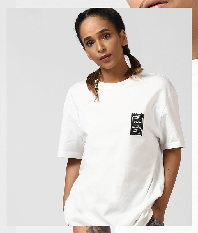 UNISEX TICKET TEE 'WHITE'