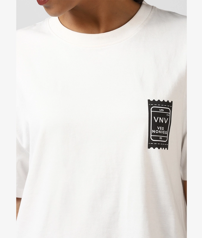 UNISEX TICKET TEE 'WHITE'
