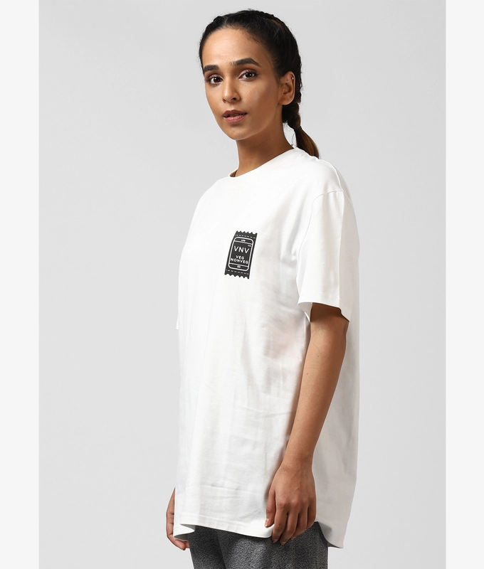 UNISEX TICKET TEE 'WHITE'