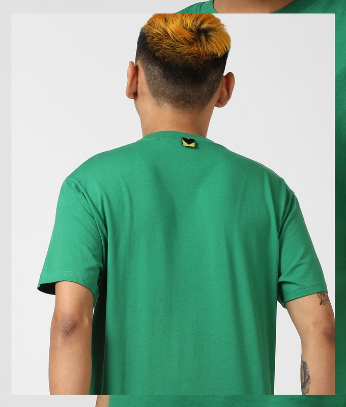 UNISEX TICKET TEE 'DARK GREEN'