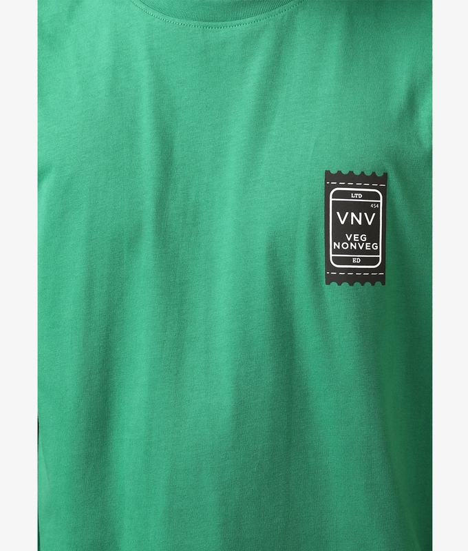 UNISEX TICKET TEE 'DARK GREEN'