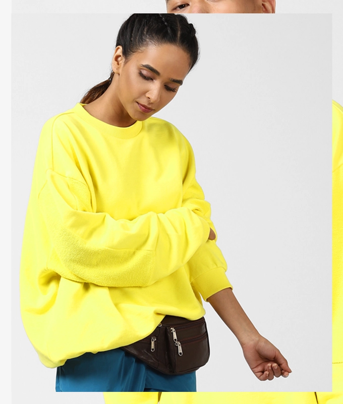 UNISEX SWEAT SHIRT 'YELLOW'