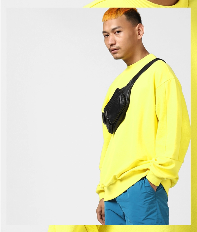 UNISEX SWEAT SHIRT 'YELLOW'