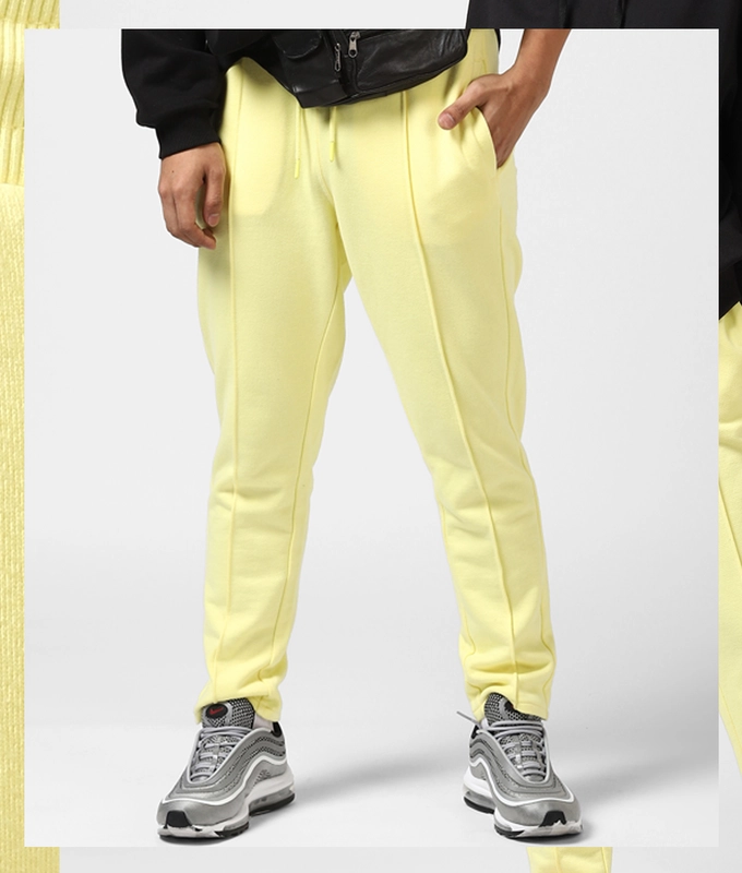 UNISEX JOGGERS 'YELLOW'