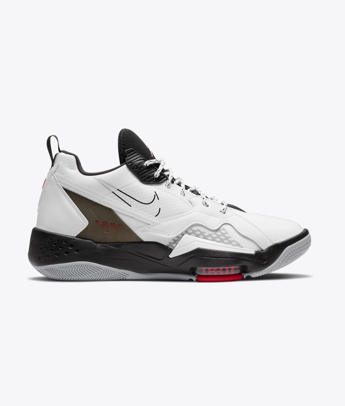 jordan zoom 92 dark smoke grey gym red