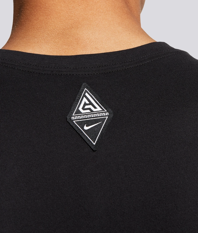 AS GA M NK DRY TEE FREAK 'Black/White'