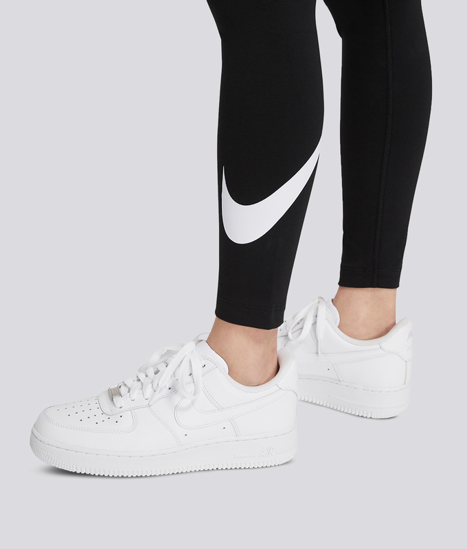 AS W NSW LGGNG CLUB HR SWOOSH 'Black/White'