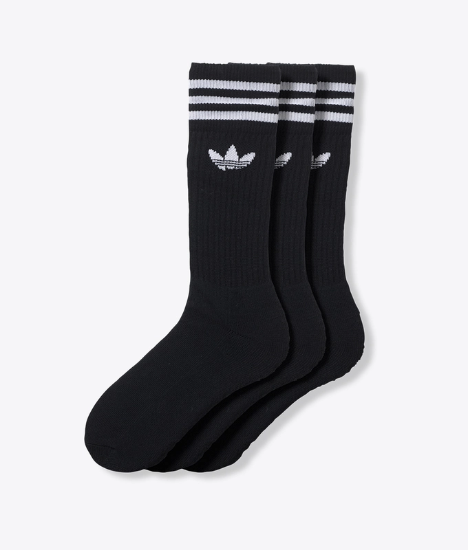 Solid Crew Sock