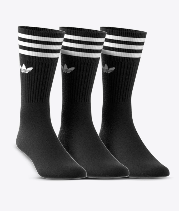 Solid Crew Sock