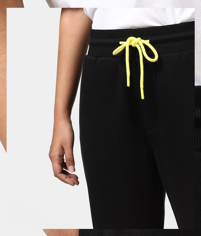 UNISEX STREET JOGGERS 'BLACK'