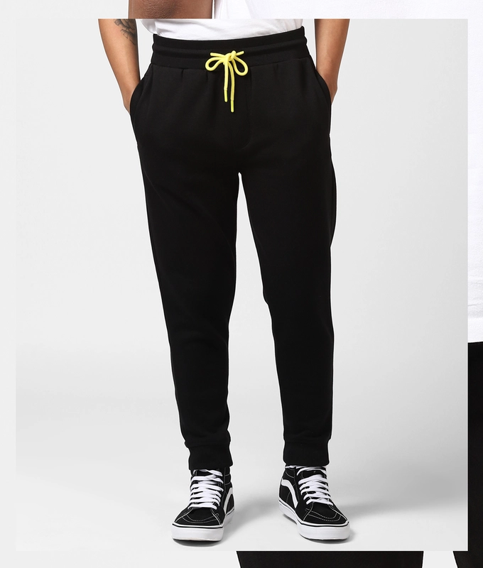 UNISEX STREET JOGGERS 'BLACK'