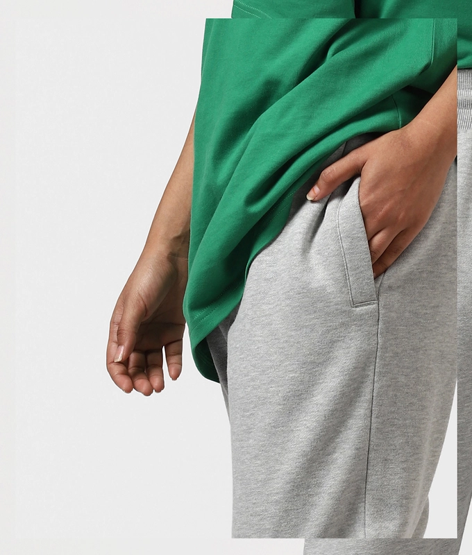 UNISEX STREET JOGGERS 'GREY MELANGE'