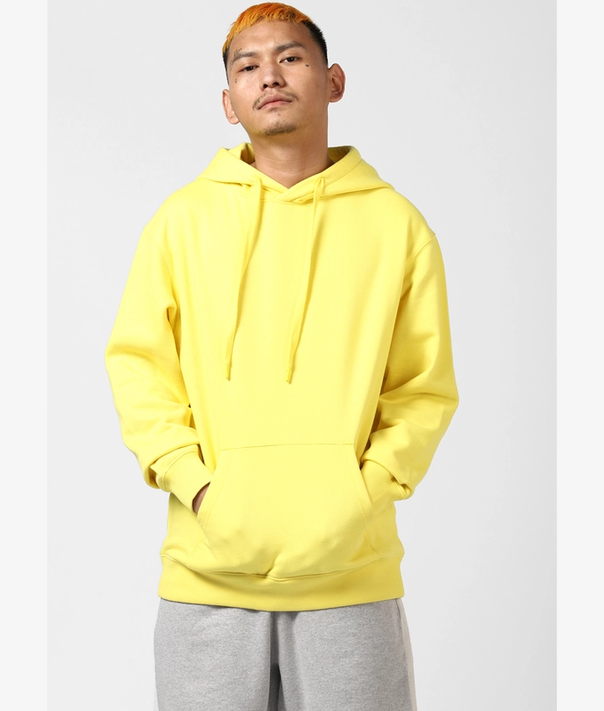 UNISEX STREET HOODIE 'YELLOW/WHITE'