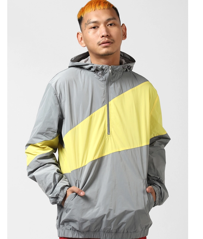 UNISEX JACKET 'GREY/YELLOW'
