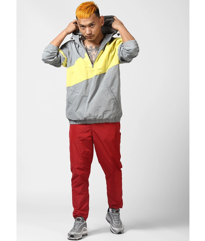 UNISEX JACKET 'GREY/YELLOW'