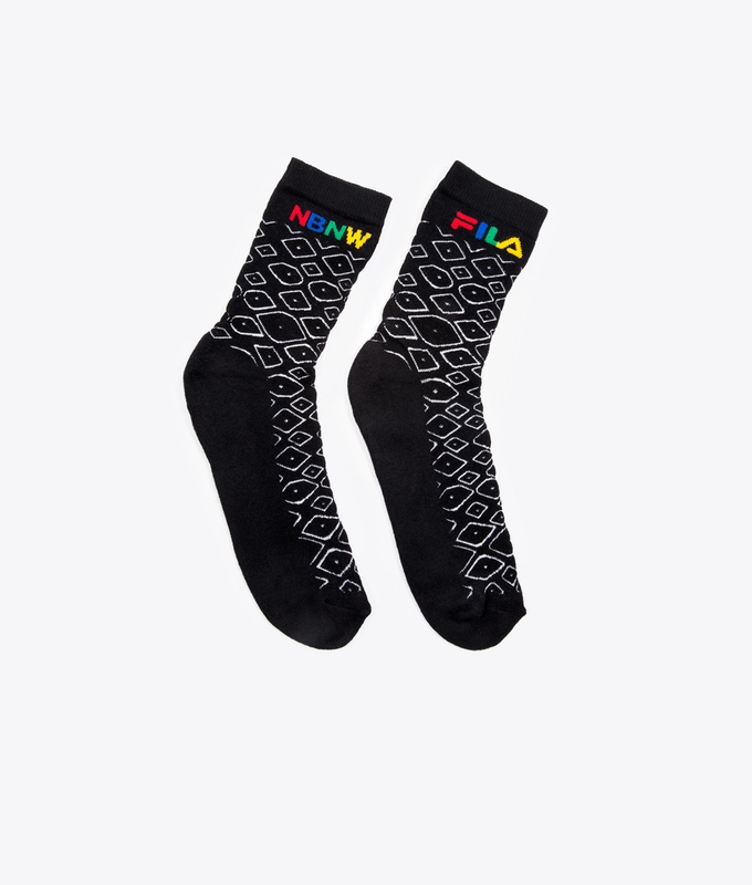 FILA X NBNW JENO SOCKS 'BLACK'
