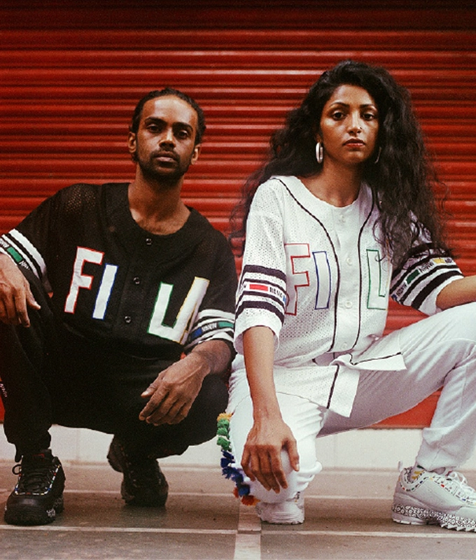 FILA X NBNW ZETA BASEBALL JERSEY 'BLACK'