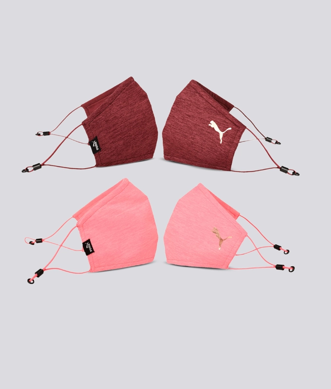 Elevated Heather Face Mask Set Of 2 In