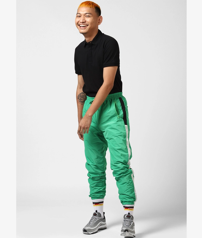 UNISEX CRUNCHY PANTS 'GREEN'