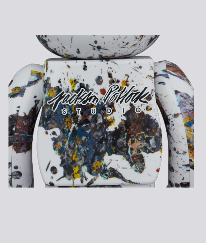 Bearbrick - BeRbrick Jackson Pollock Studio Splash 100 400Set