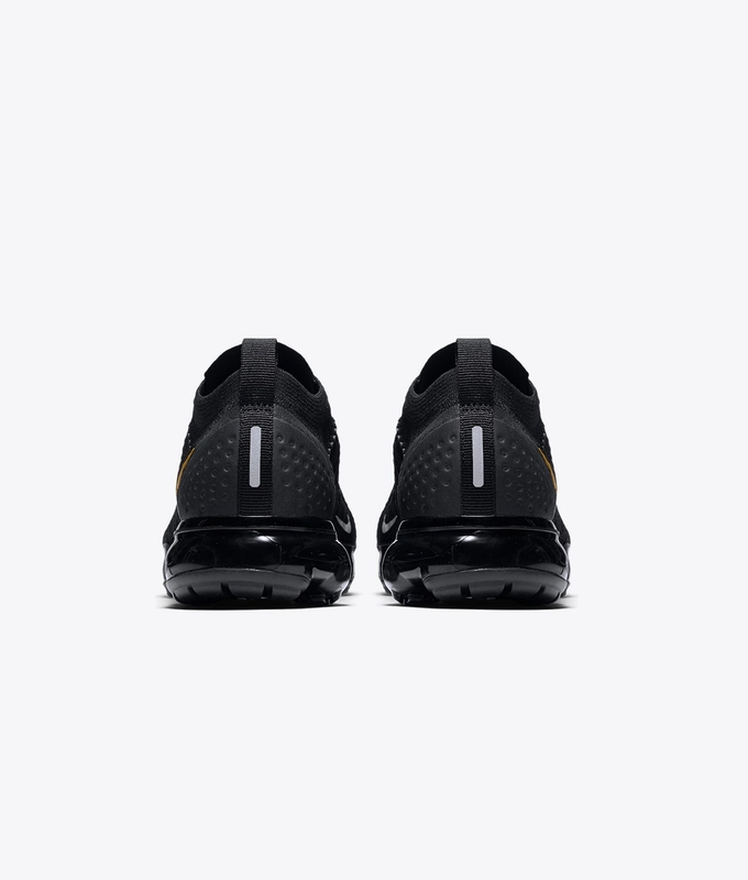 AIR VAPORMAX FLYKNIT 2 'BLACK/METALLIC GOLD-MTLC PLATINUM'