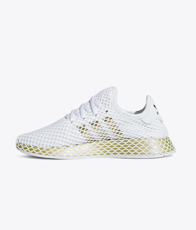 DEERUPT RUNNER W 'FTWWHT/GOLDMT/FTWWHT'
