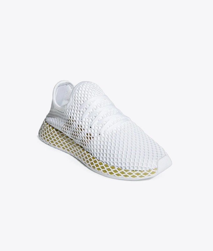 DEERUPT RUNNER W 'FTWWHT/GOLDMT/FTWWHT'
