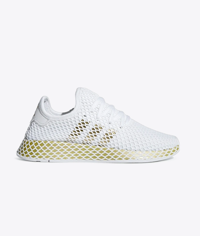 DEERUPT RUNNER W 'FTWWHT/GOLDMT/FTWWHT'