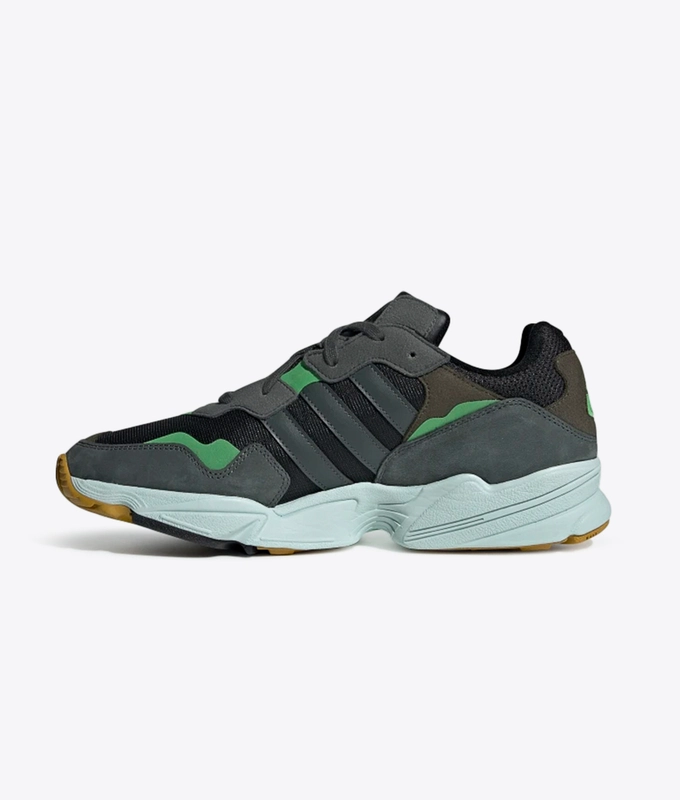 YUNG-96 'CORE BLACK/LEGEND IVY/RAW OCHRE'