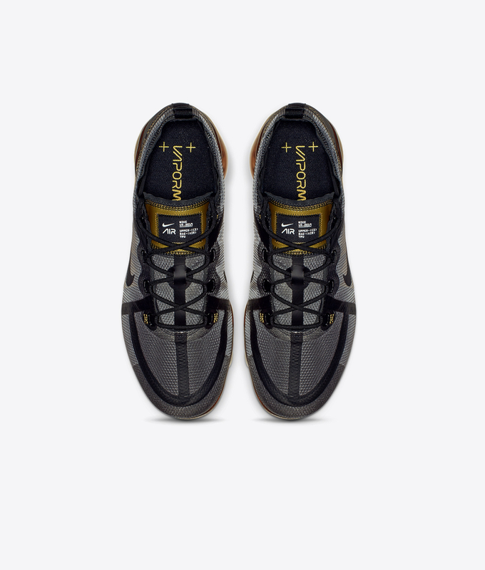 AIR VAPORMAX 2019 'BLACK/BLACK-METALLIC GOLD'